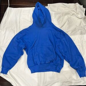 Yzy blue hoodie